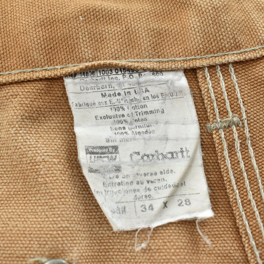 Y2K Carhartt ペンキ&フェード ダブルニー ダックペインターパンツ USA製 261030H