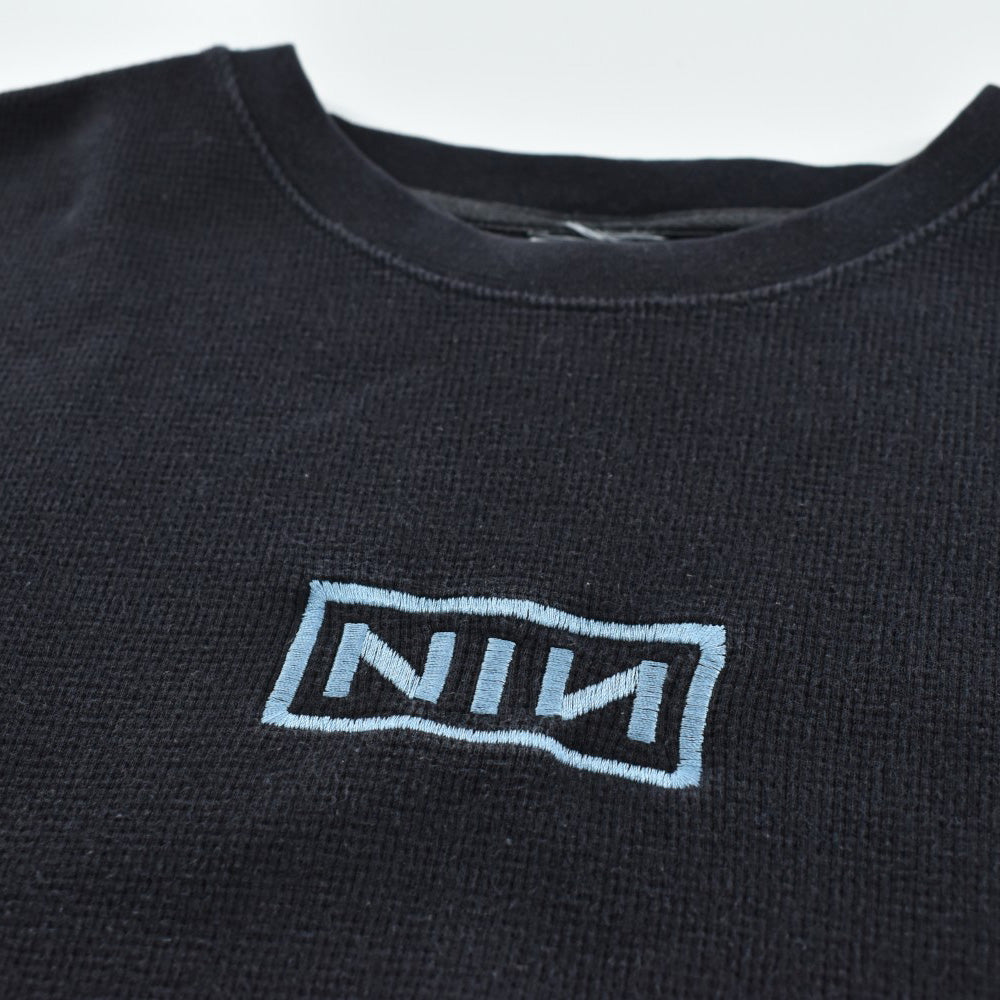 Y2K Nine Inch Nails "WITH TEETH" インダストリアルロック サーマルロンT 260818H