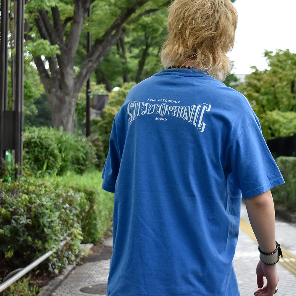 90's Ed Hall “Full Frequency Stereophonic Sound” logo Tシャツ 240630H