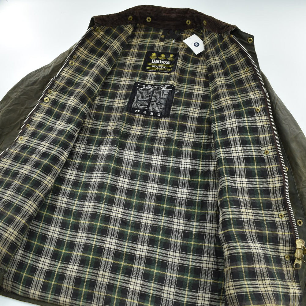 90's 旧3ワラント Barbour "BEAUFORT" オイルドジャケット 260324H