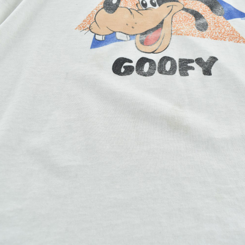 80's Disney "GOOFY" キャラクターTシャツ 260605H
