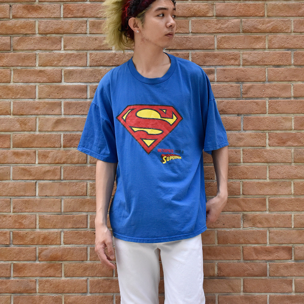 90's DC comics “Superman” Tシャツ 250607H – LABORATORY®