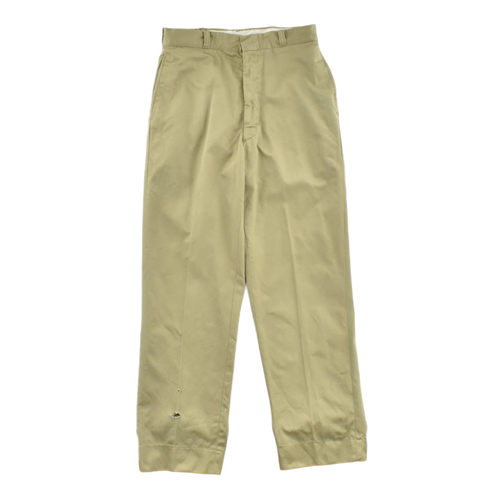 60's US ARMY WALDESジップ チノトラウザーズ ミリタリーパンツ 2600724H