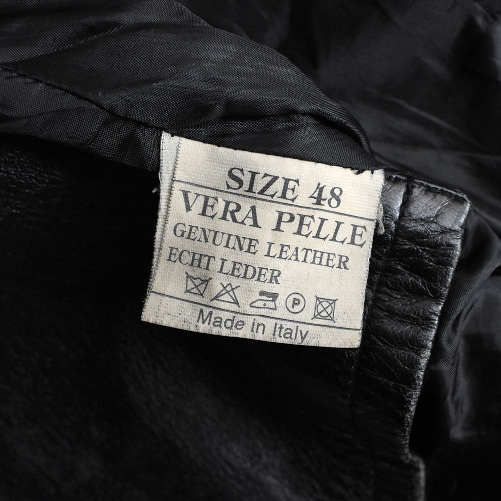 80’s EURO トラッカータイプ レザージャケット 251028H