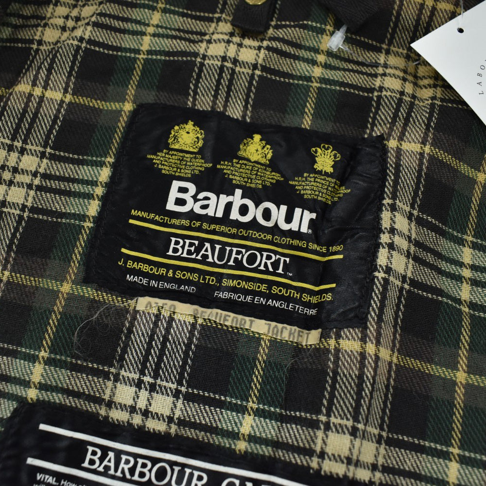 90's 旧3ワラント Barbour "BEAUFORT" オイルドジャケット 260324H