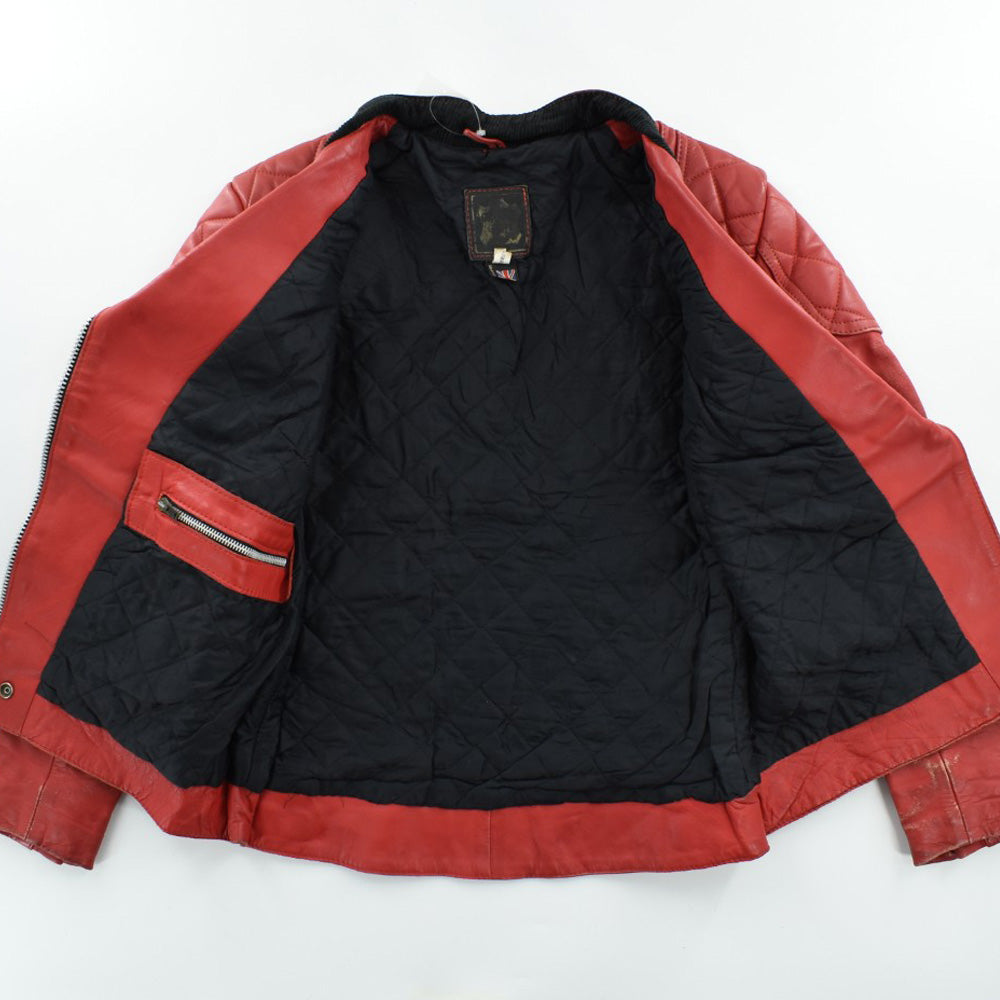70's Lewis Leathers "Super Monza" レザーライダースジャケット BMW  260109H