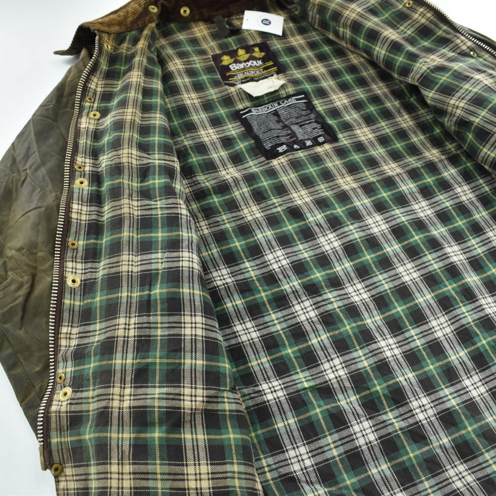 90's 旧3ワラント Barbour "BEAUFORT" オイルドジャケット 260317H