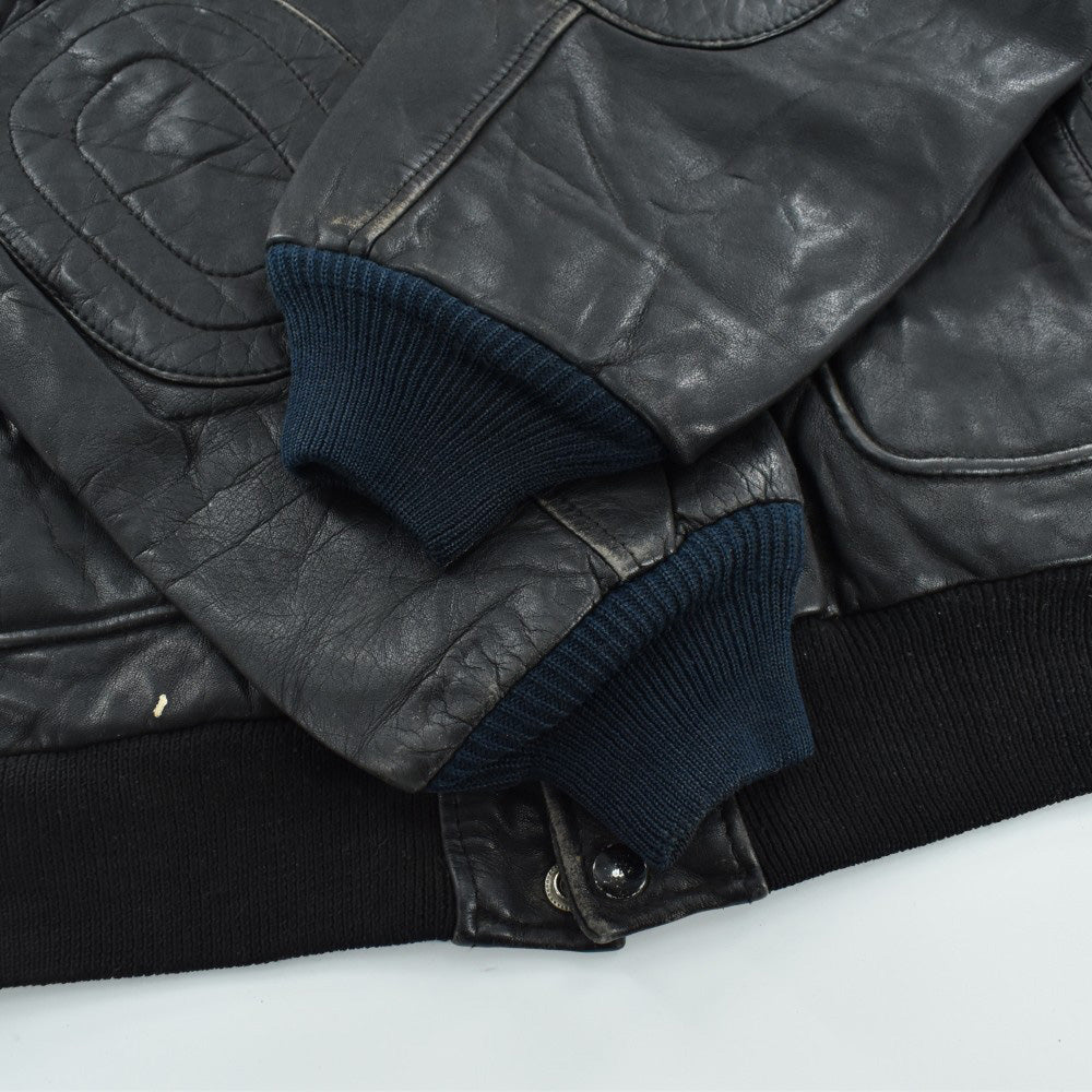 80's Hein Gericke × Harley-Davidson ボンバー レザージャケット 260310H