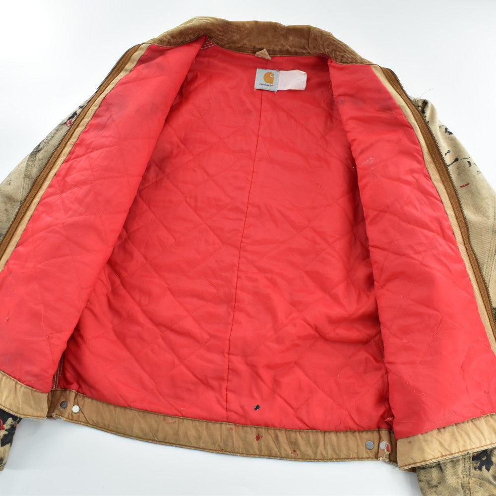 Y2K Carhartt "Pollock" ペイントアート デトロイトジャケット 260612H