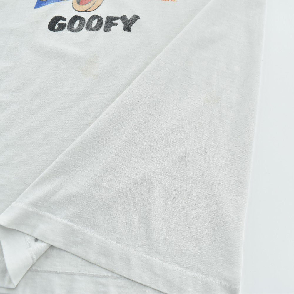 80's Disney "GOOFY" キャラクターTシャツ 260605H