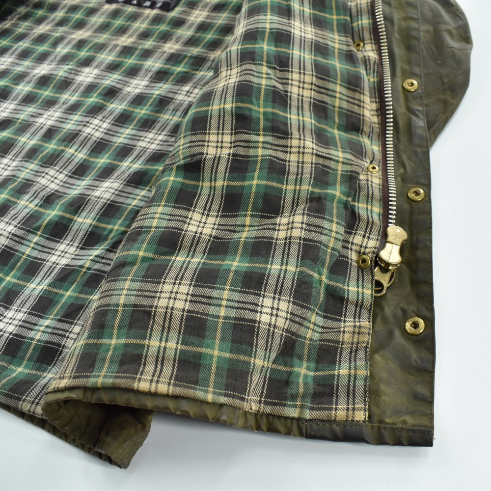 90's 旧3ワラント Barbour "BEAUFORT" オイルドジャケット 260317H