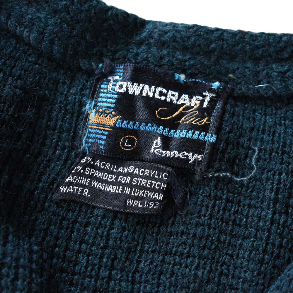 60's Towncraft ニットカーディガン  260113H