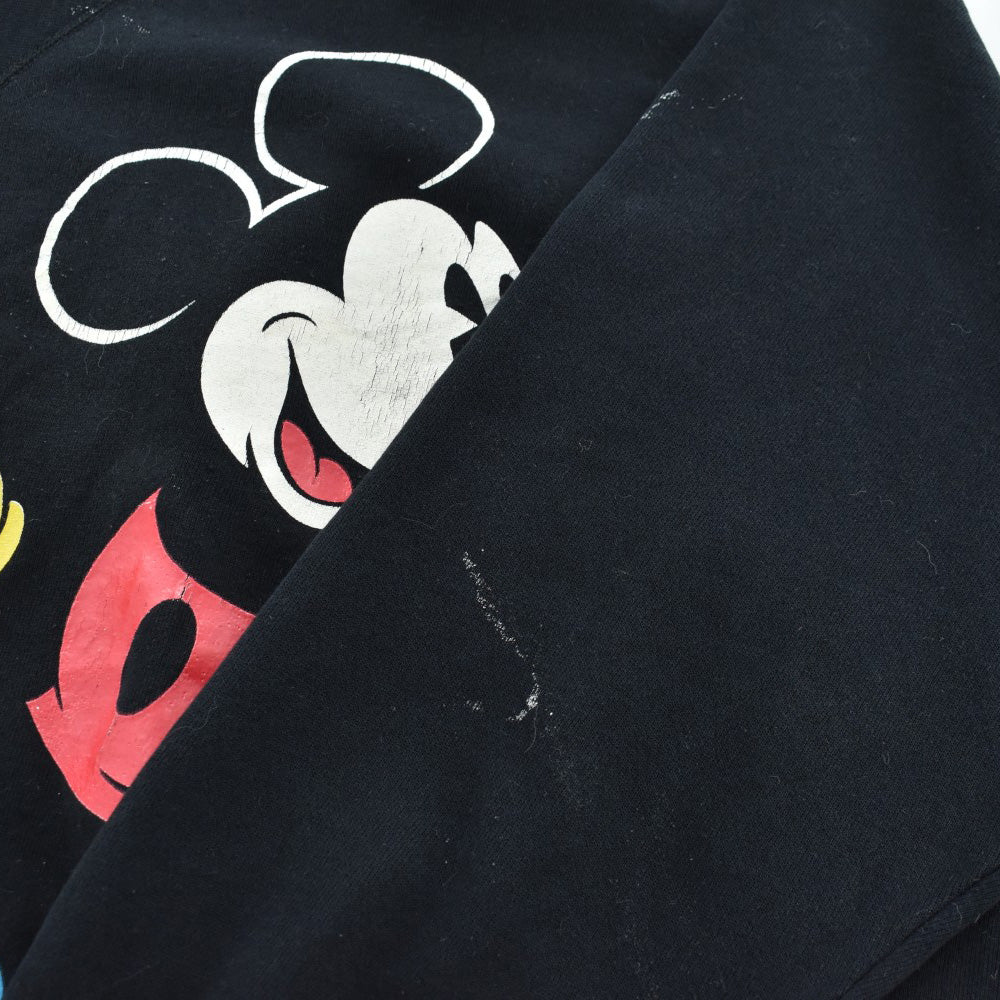 90’s Disney “blue shoes” ミッキースウェット 黒 260807H