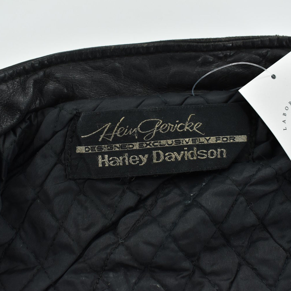80's Hein Gericke × Harley-Davidson ボンバー レザージャケット 260310H