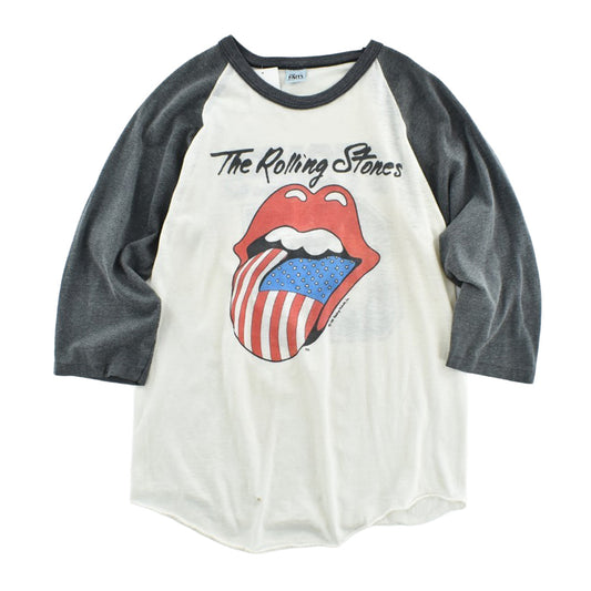 80’s The Rolling Stones “STONES 81” ラグラン ロックTシャツ 260602H