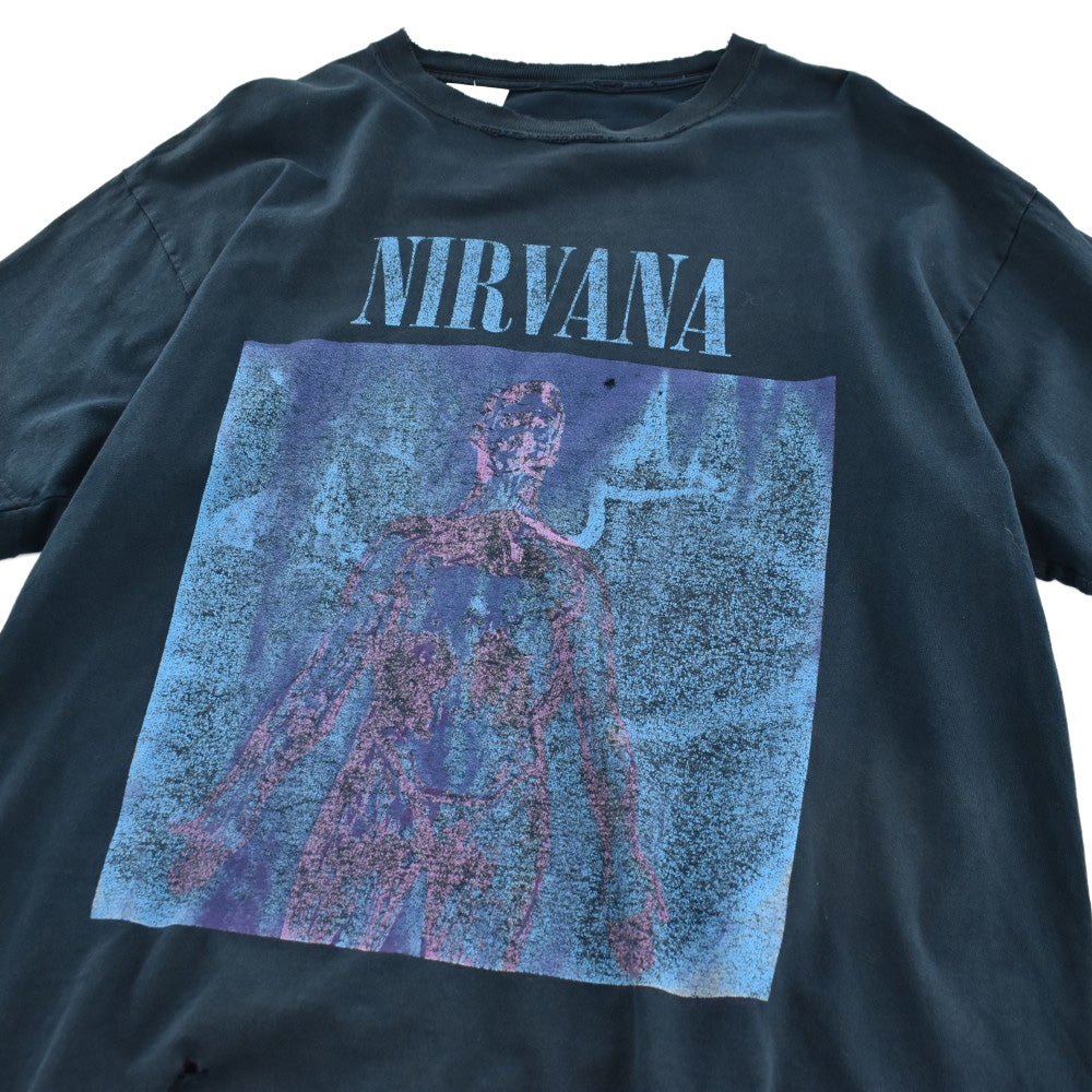 ニルヴァーナ SLIVER 人体グラフィック Tシャツ 90〜2000年代 ヴィンテージ
