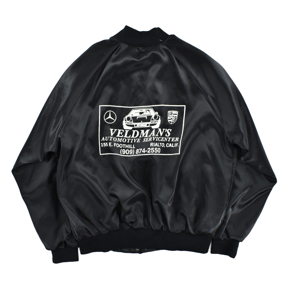 90’s VELDMAN’S "Porsche & Mercedes-Benz" サテンジャケット USA製 261023H