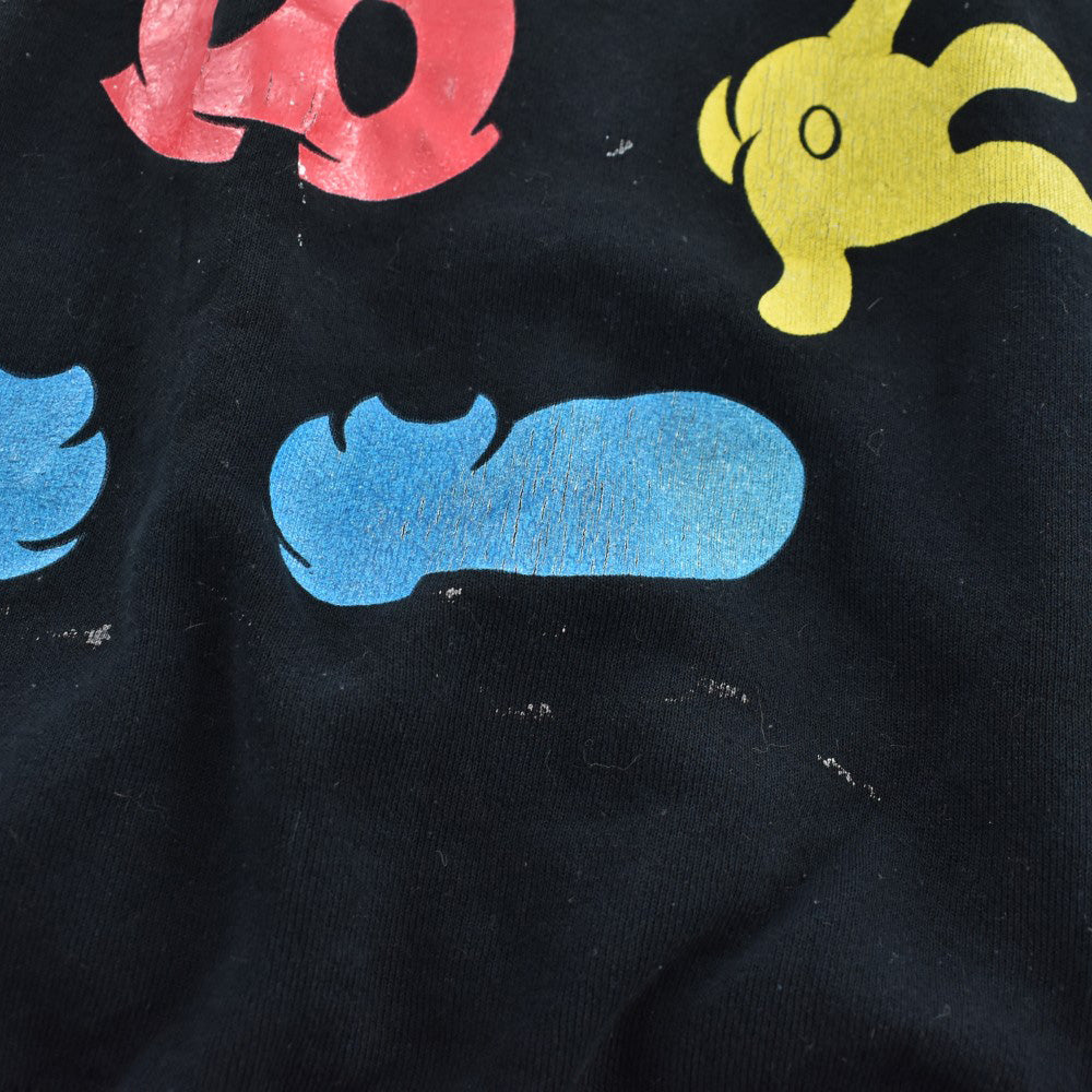 90’s Disney “blue shoes” ミッキースウェット 黒 260807H