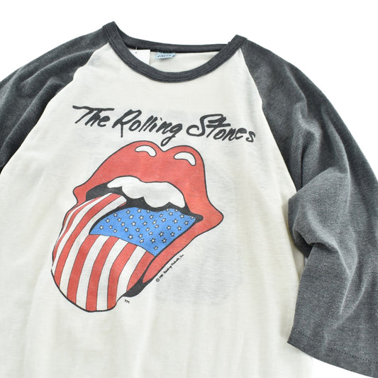 80’s The Rolling Stones “STONES 81” ラグラン ロックTシャツ 260602H