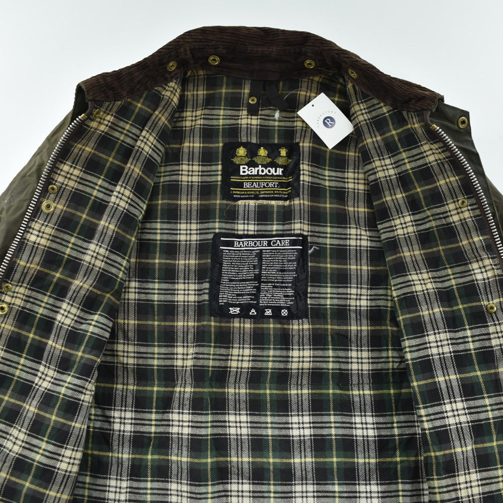 90's 旧3ワラント Barbour "BEAUFORT" オイルドジャケット 260324H