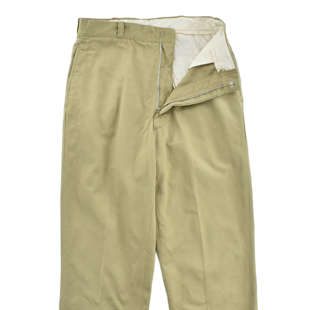 60's US ARMY WALDESジップ チノトラウザーズ ミリタリーパンツ 2600724H