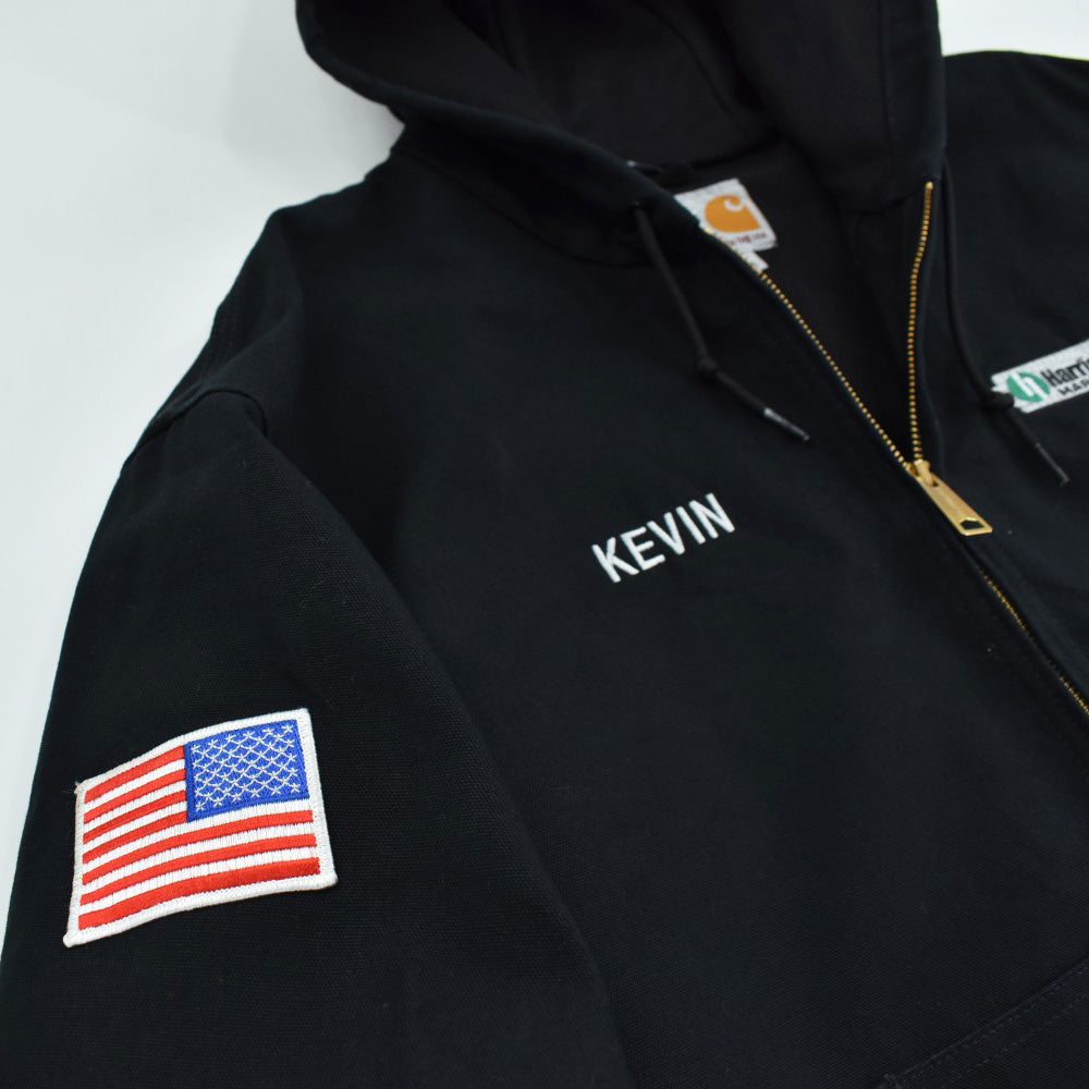 Carhartt J131 サーマルライナー アクティブジャケット 黒 USA製 260206H