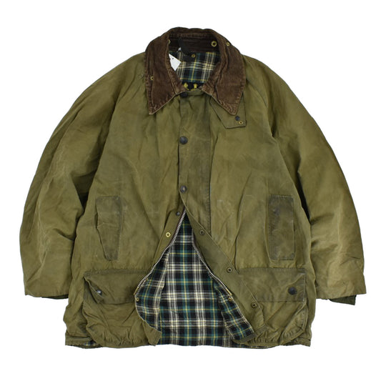 90's 旧3ワラント Barbour "BEAUFORT" オイルドジャケット 260123H