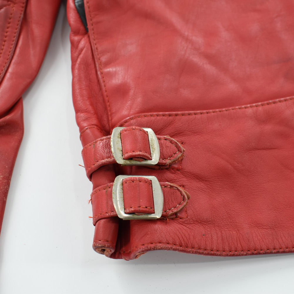 70's Lewis Leathers "Super Monza" レザーライダースジャケット BMW  260109H