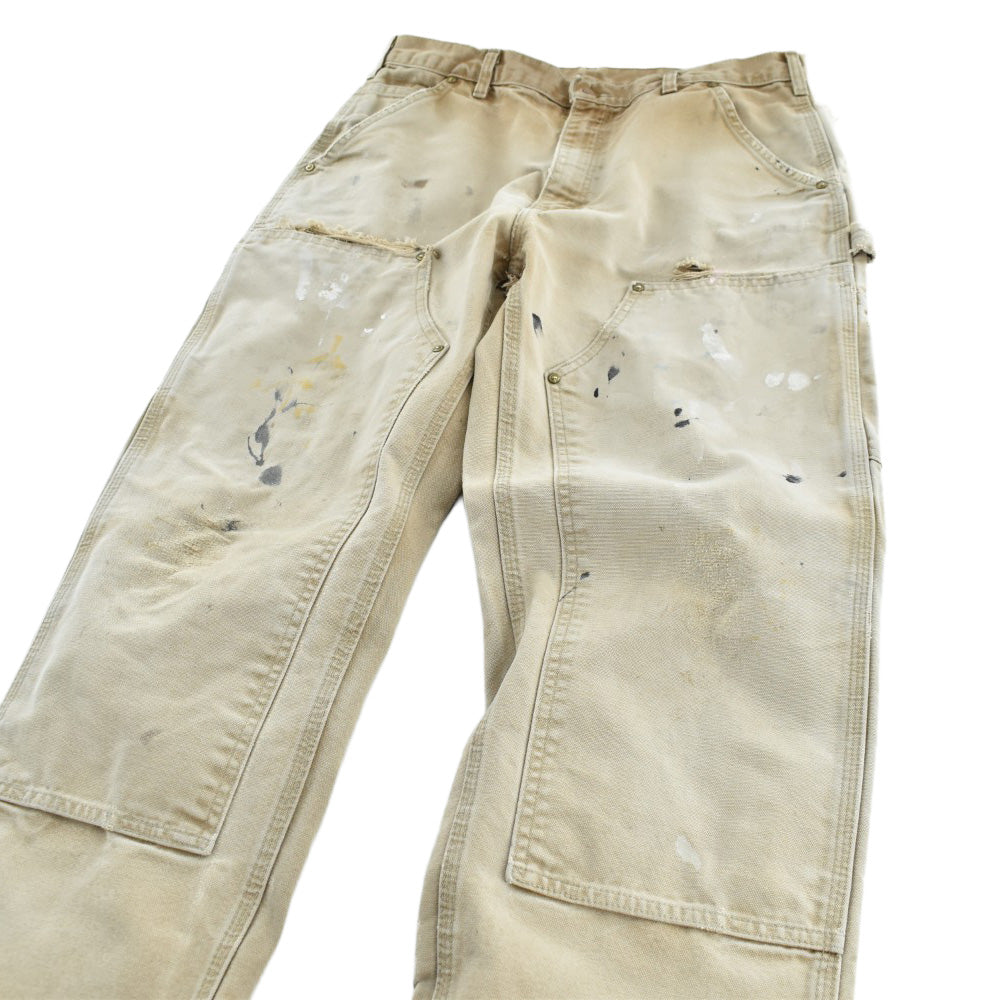 Y2K Carhartt "BORO&フェード" ダブルニー ペインターパンツ 2600612H