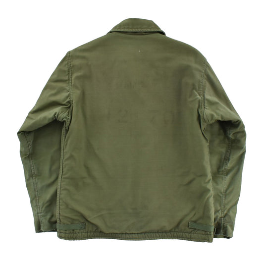 70’s US NAVY A-2 デッキジャケット ステンシル入り 261013H