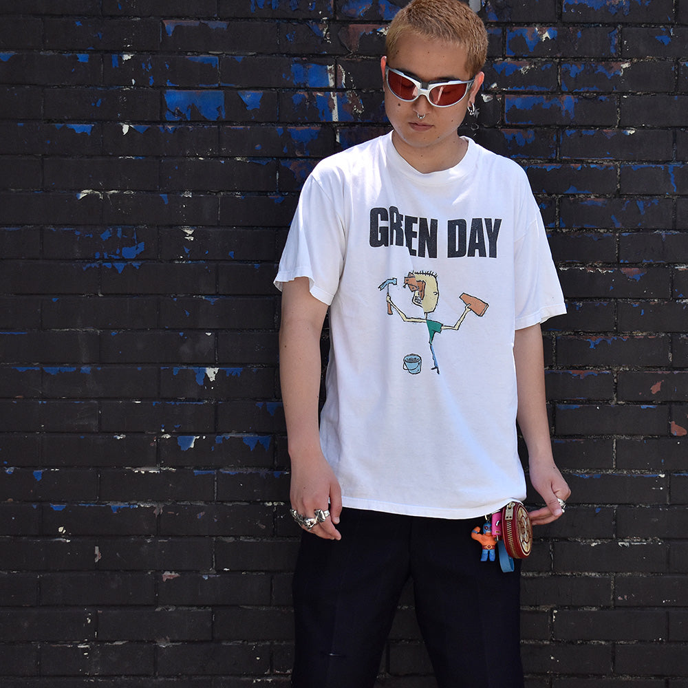 90's GREEN DAY "NIMROD" ロック Tシャツ 250803H