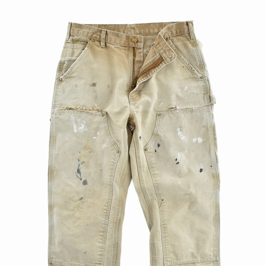 Y2K Carhartt "BORO&フェード" ダブルニー ペインターパンツ 2600612H
