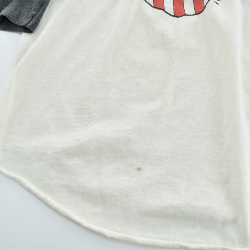 80’s The Rolling Stones “STONES 81” ラグラン ロックTシャツ 260602H