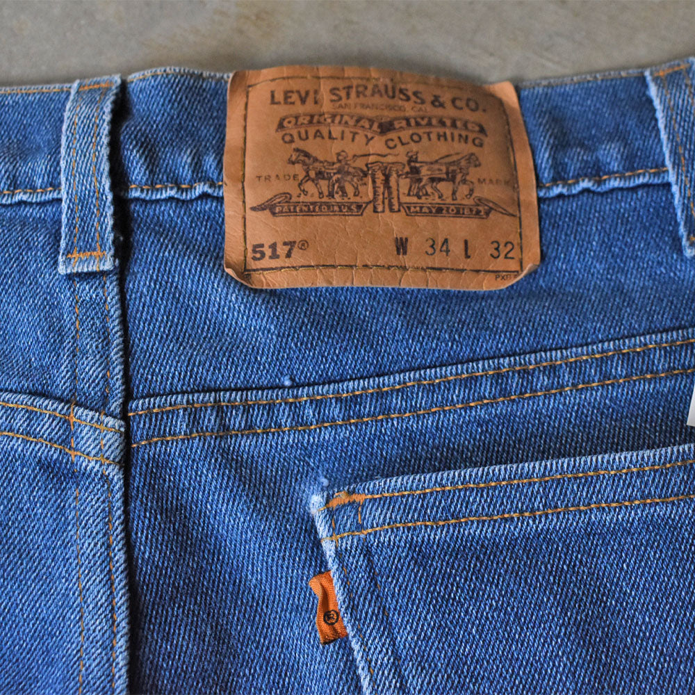 90’s Levi’s 517 ブーツカット ストレッチ デニムパンツ USA製 251024H