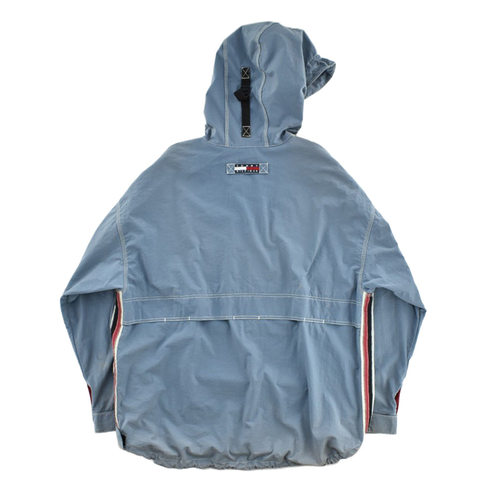 90's TOMMY HILFIGER "SURFWEAR" ハーフジップ アノラックパーカー 260918H