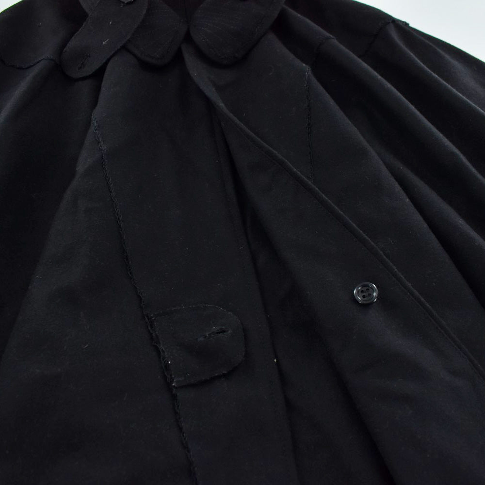 60's~ イタリア軍 ステンシル入り ウールケープ ポンチョ  260116H