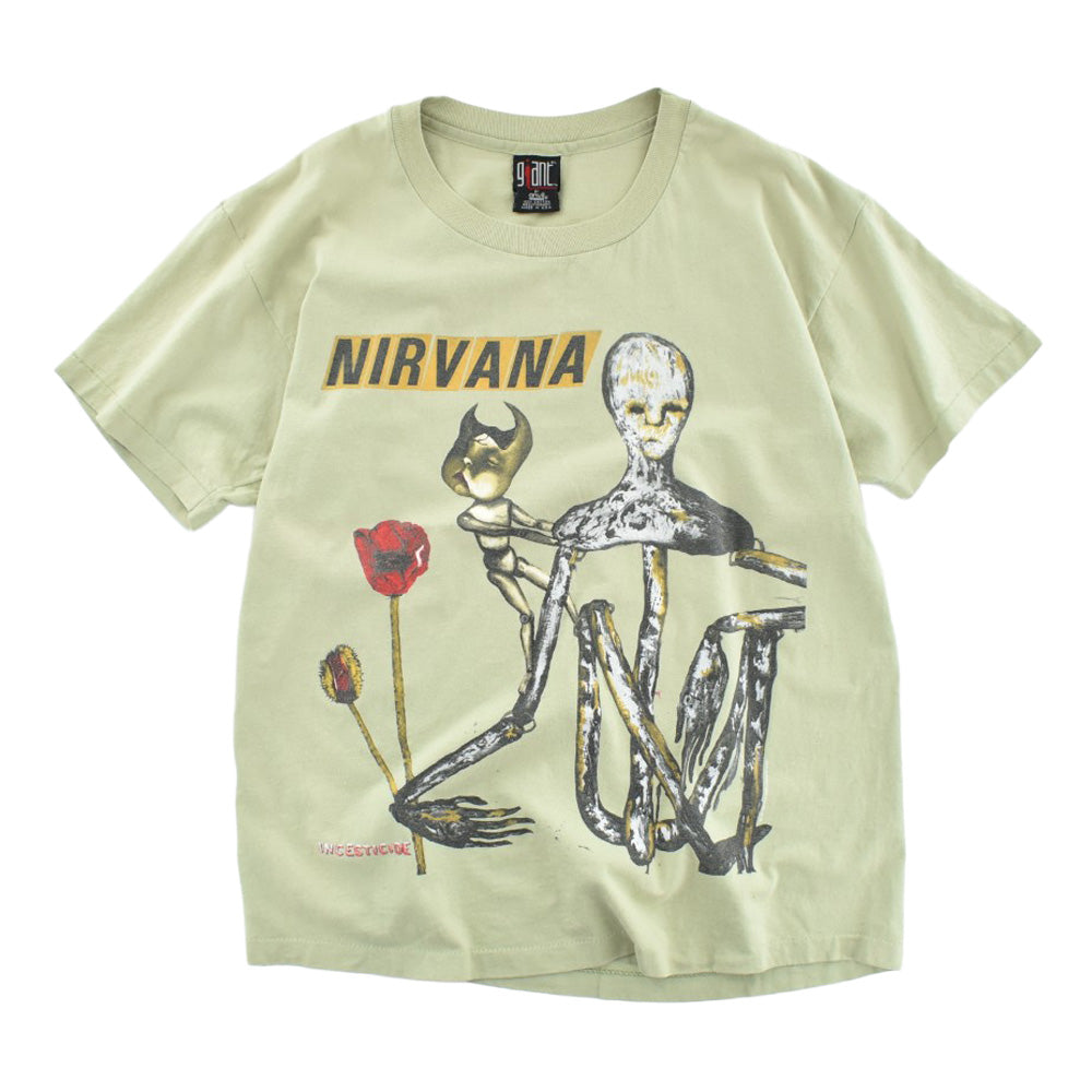 90's Nirvana "Incesticide" グランジ ロックTシャツ 260717HFK2