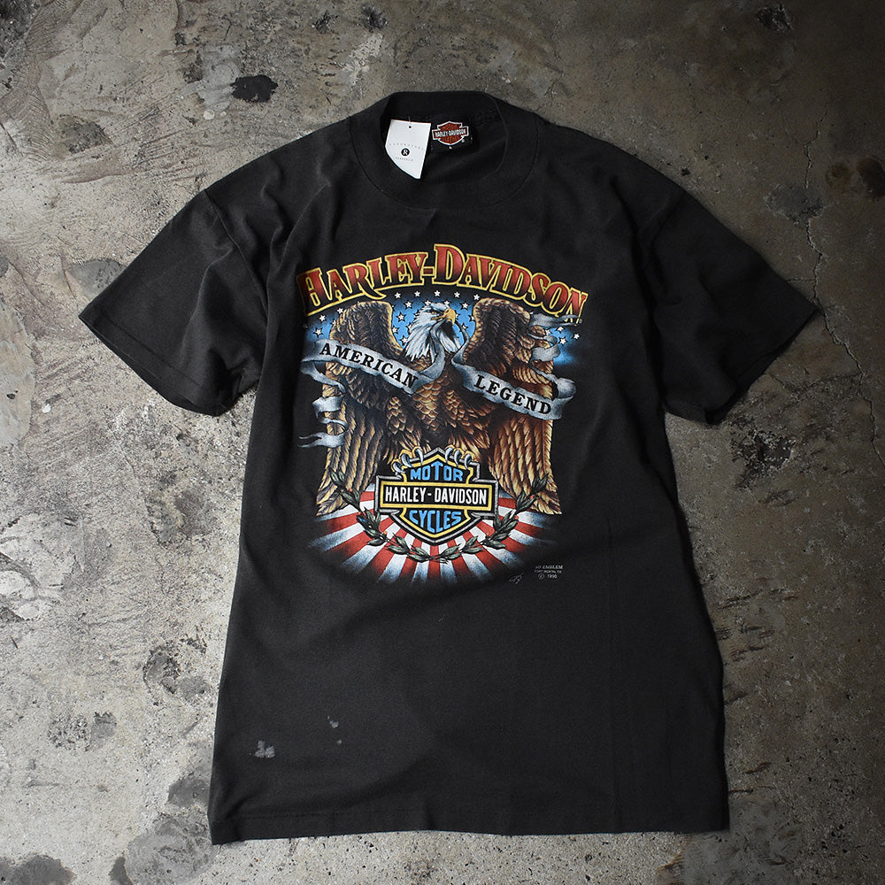 90's　Harley-Davidson/ハーレー・ダビッドソン　イーグル Tee　3D EMBLEM　230716H