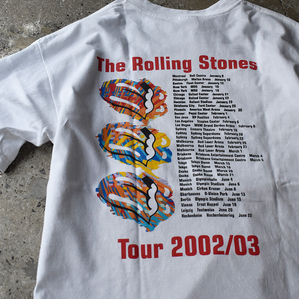 Y2K The Rolling Stones “2002/03” Tour Tシャツ 240414H
