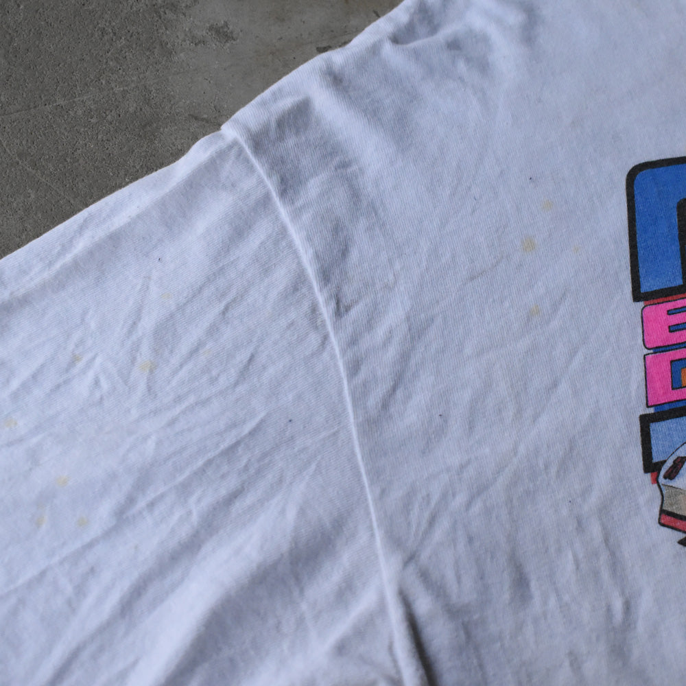 90's “IN MEMORY OF SHAFFER” レーシングプリント Tシャツ 250524