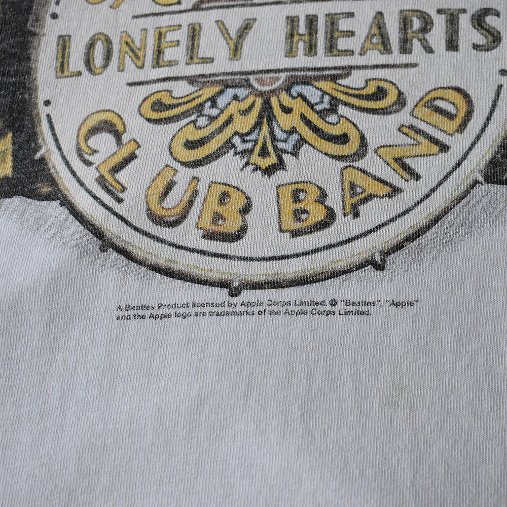 90's The Beatles “Sgt. Pepper's Lonely Hearts Club Band” Tシャツ 230928H