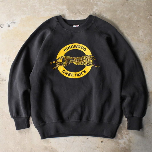 90's “RINGWOOD CHEETAH'S” ラグラン スウェット 250526