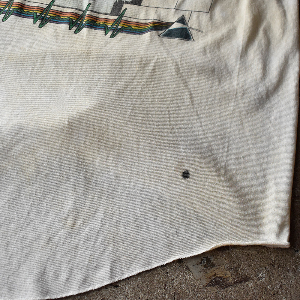 80's PINK FLOYD "NASSAU COLISEUM" Tour カットオフ ロック Tシャツ 250819H