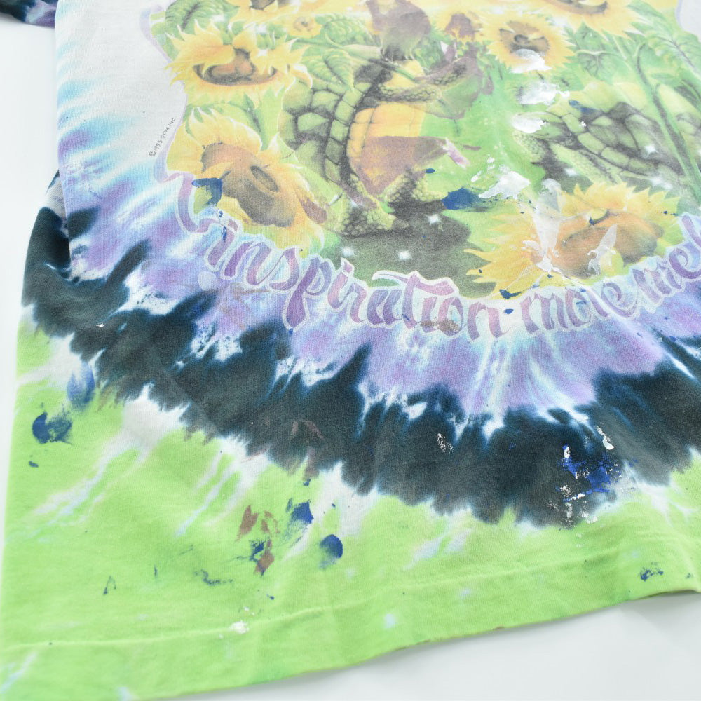 90's Liquid Blue Grateful Dead "Terrapin Sunflower" Summer Tour 1995 タイダイ ロックT 260714H