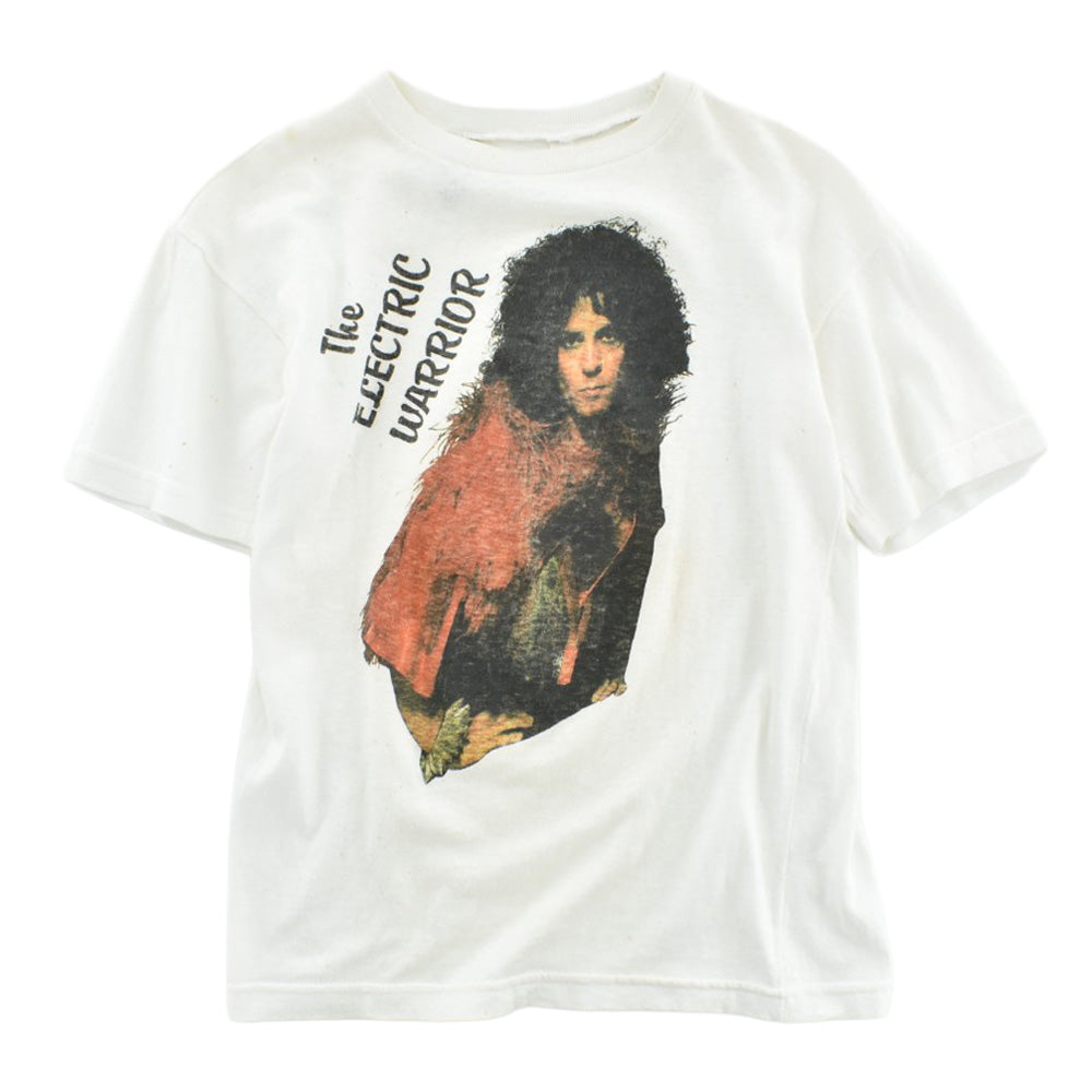 70's T. Rex "The Electric Warrior" Marc Bolan グラム ロックTシャツ 260828H