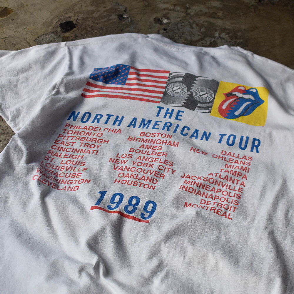 80's The Rolling Stones “Andy Warhol Type” North American Tour Tシャツ 231126H