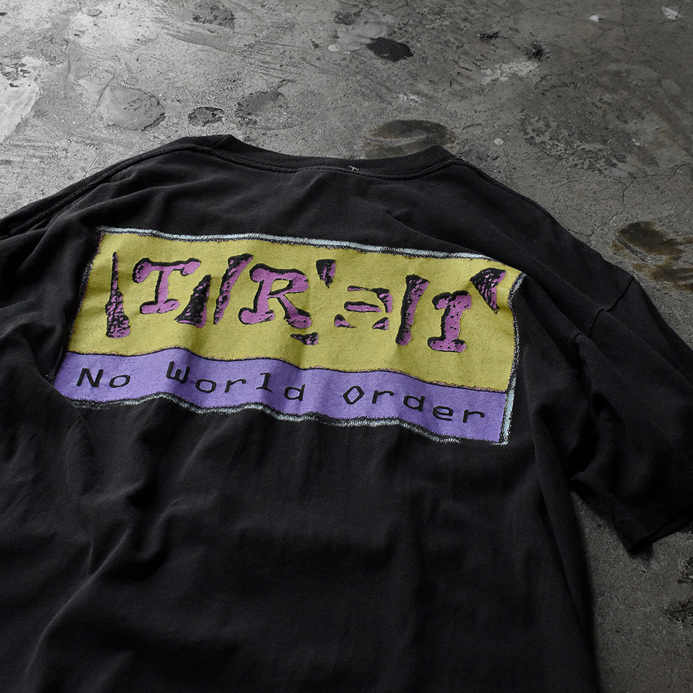 90's　Todd Rundgren/トッド・ラングレン　"No World Order"  sperm Tee　230814H