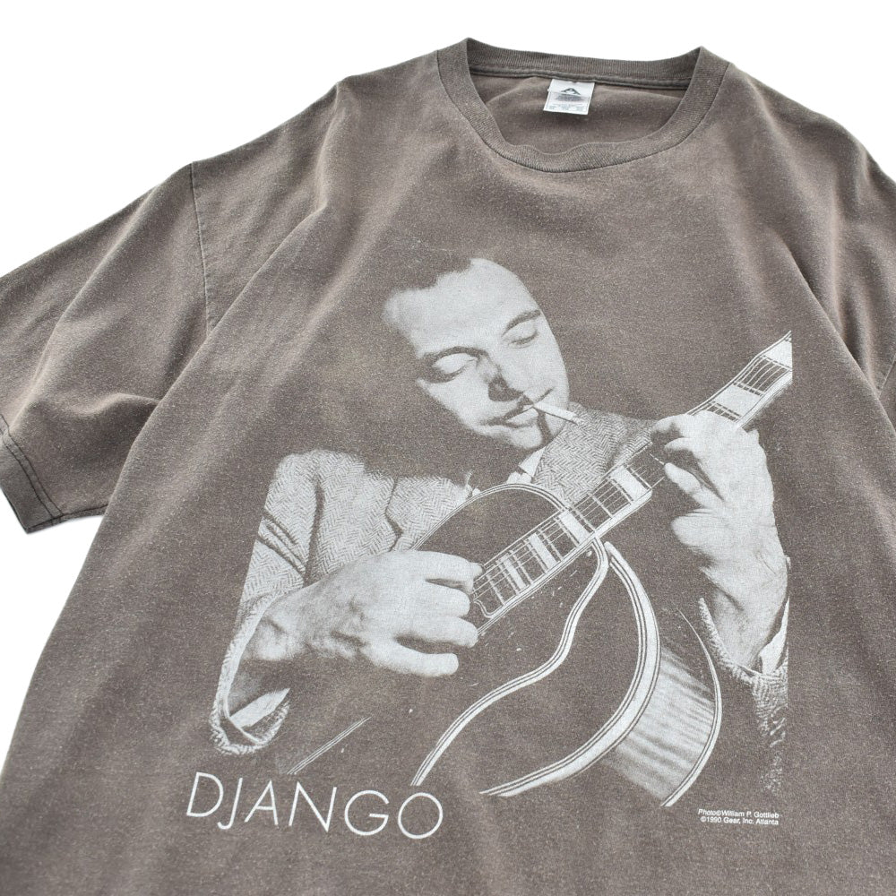 90's Django Reinhardt ジャンゴ・ラインハルト 鬼フェード ジャズTシャツ 260710H