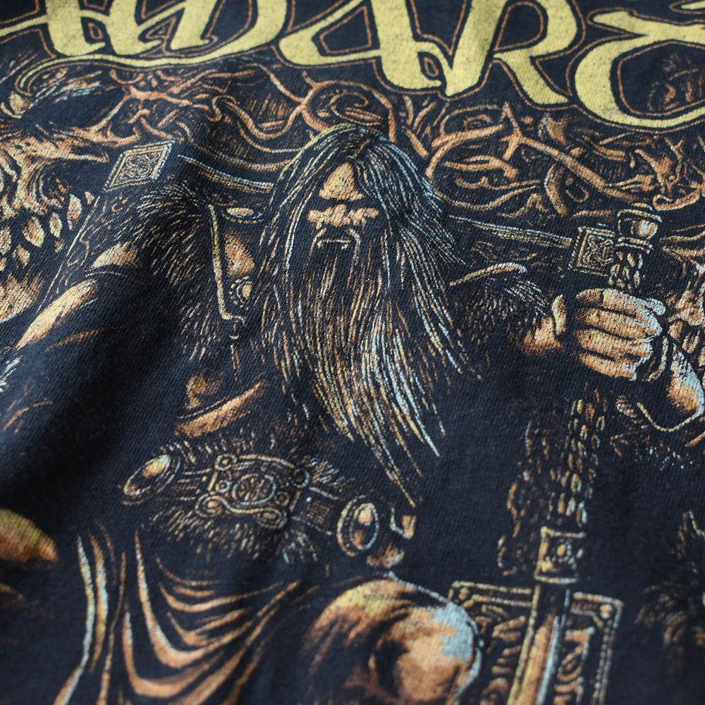 Y2K Amon Amarth “THOR!” メタル ロック Tシャツ 250723