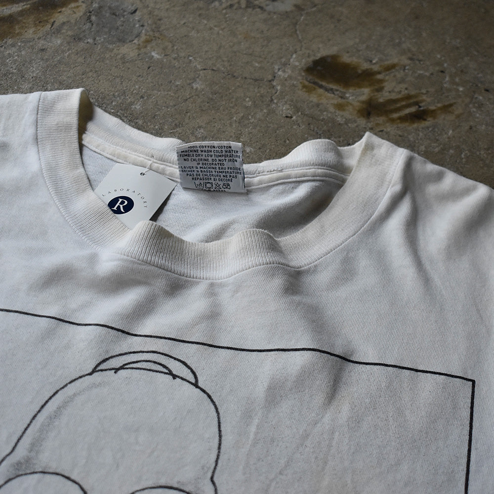 90's THE SIMPSONS Couch Potato “Calvin Kleinパロディ！“ Tシャツ 240718H